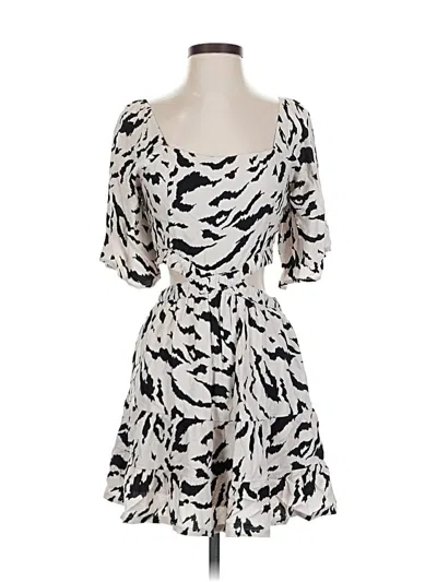 Pre-owned Saltwater Luxe Casual Dress In White