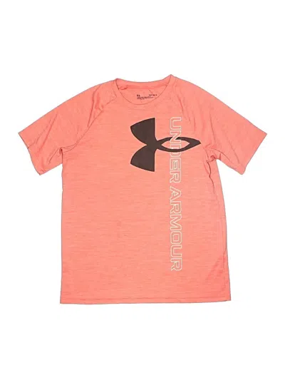 Pre-owned Under Armour Kids' Active T-shirt In Orange