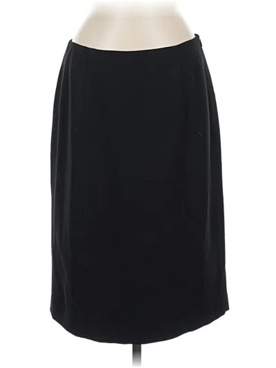 Pre-owned Jones New York Formal Skirt In Black