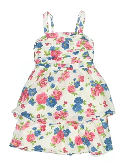 Pre-owned Abercrombie Kids' Dress In White