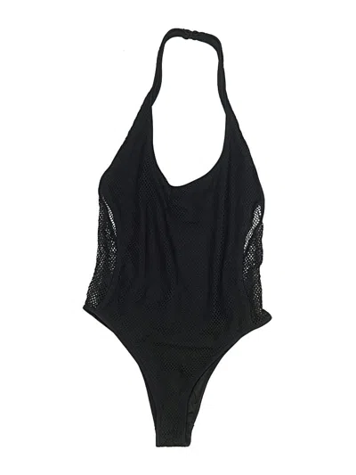 Pre-owned Victoria's Secret Bodysuit In Black