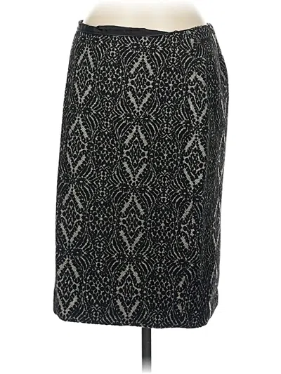 Pre-owned Talbots Formal Skirt In Black