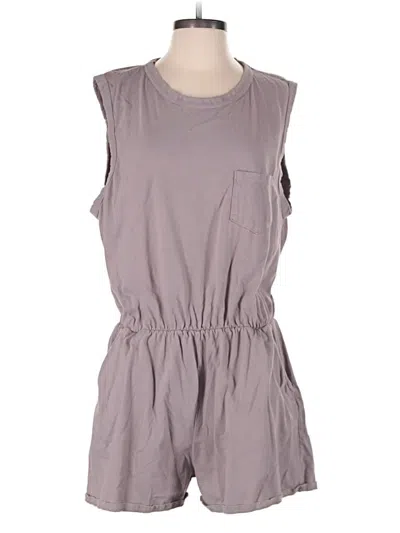 Pre-owned By Together Romper In Gray