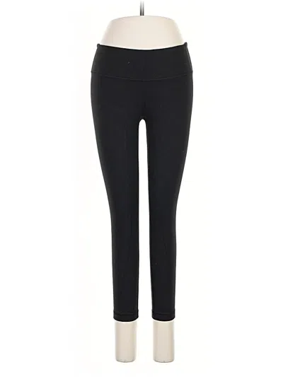 Pre-owned Lululemon Athletica Active Pants In Black