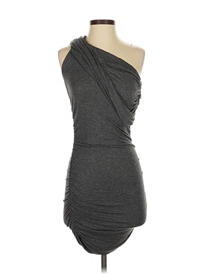 Pre-owned Poetry Cocktail Dress In Gray