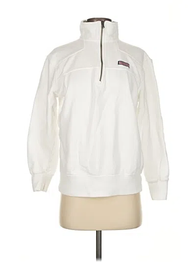 Pre-owned Vineyard Vines Sweatshirt In White