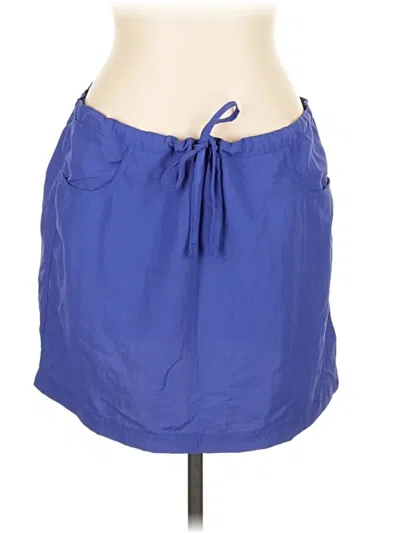 Pre-owned L.l.bean Casual Skirt In Blue