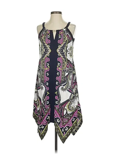 Pre-owned Inc International Concepts Casual Dress In Purple