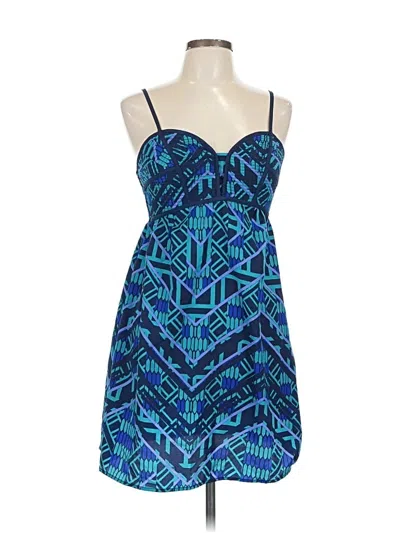 Pre-owned Xhilaration Cocktail Dress In Blue