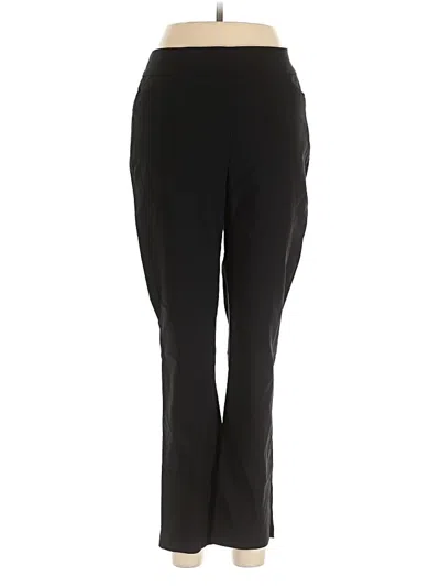 Pre-owned Chico's Dress Pants In Black