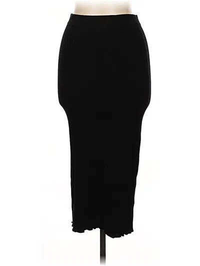 Pre-owned Good American Casual Skirt In Black