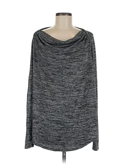 Pre-owned Athleta Long Sleeve T-shirt In Gray