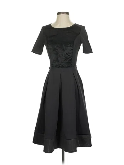 Pre-owned Elie Tahari Cocktail Dress In Black