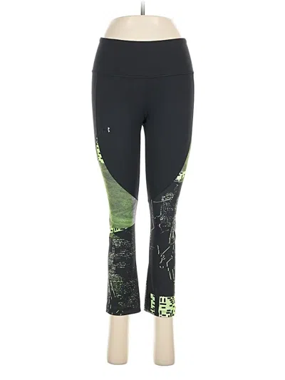 Pre-owned Under Armour Leggings In Green
