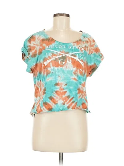 Pre-owned Grunt Style Short Sleeve T-shirt In Blue