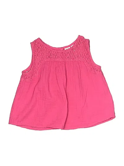 Pre-owned Gap Kids' Sleeveless Blouse In Pink