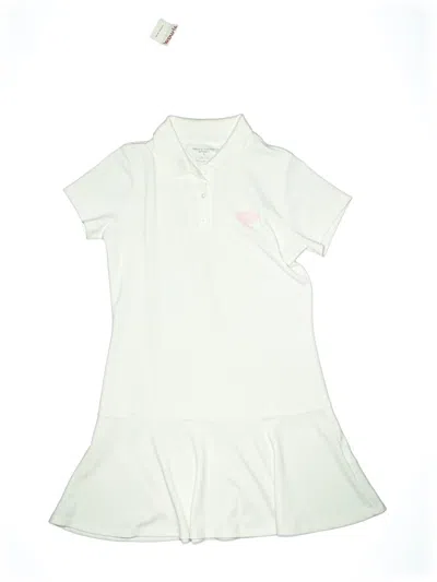 Pre-owned Skechers Kids' Dress In White