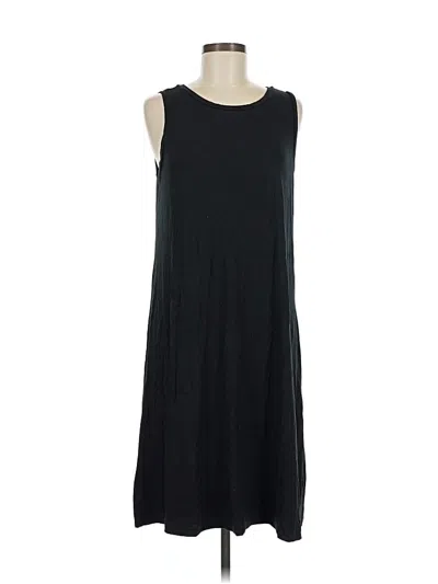 Pre-owned Ann Taylor Loft Casual Dress In Black