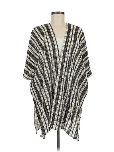 Pre-owned Maurices Cardigan Sweater In Black