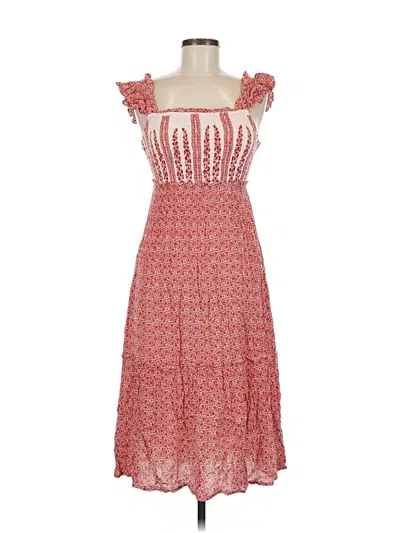 Pre-owned Jessica Simpson Cocktail Dress In Red
