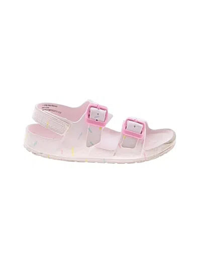 Pre-owned Cat & Jack Kids' Sandals In Pink