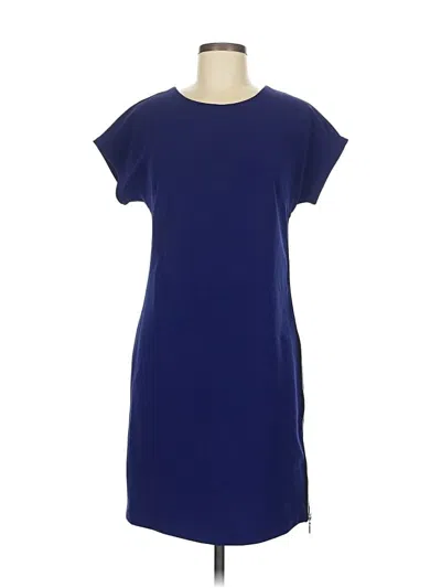 Pre-owned Armani Exchange Casual Dress In Blue