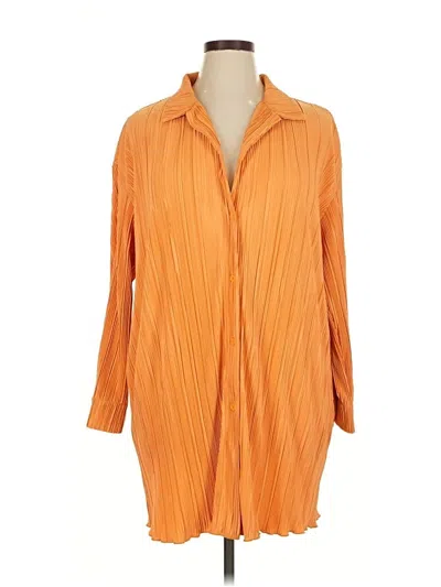 Pre-owned 4th & Reckless Casual Dress In Orange