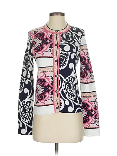 Pre-owned Kenzo Cardigan Sweater In Pink