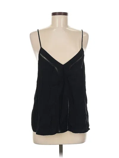 Pre-owned Treasure & Bond Tank Top Black Halter Neckline Tops