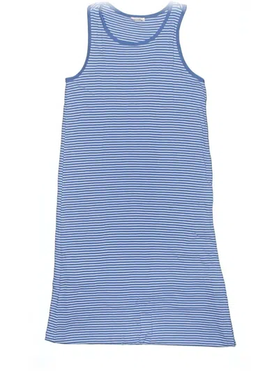 Pre-owned Crewcuts Kids' Dress In Blue