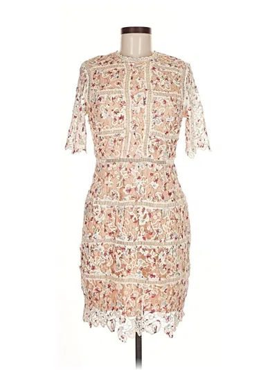 Pre-owned Fab'rik Cocktail Dress In Brown