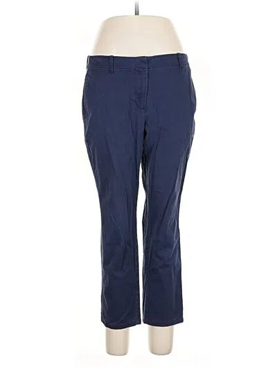 Pre-owned Jjill Casual Pants In Blue