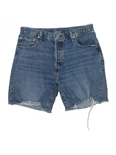 Pre-owned Levi's Denim Shorts In Blue