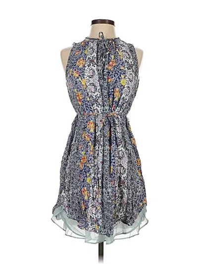 Pre-owned Ann Taylor Loft Casual Dress In Gray