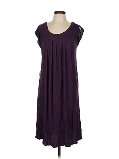 Pre-owned Talbots Casual Dress In Purple
