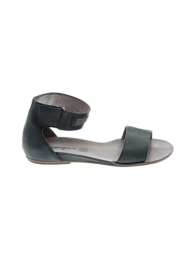 Pre-owned Paul Green Sandals In Black