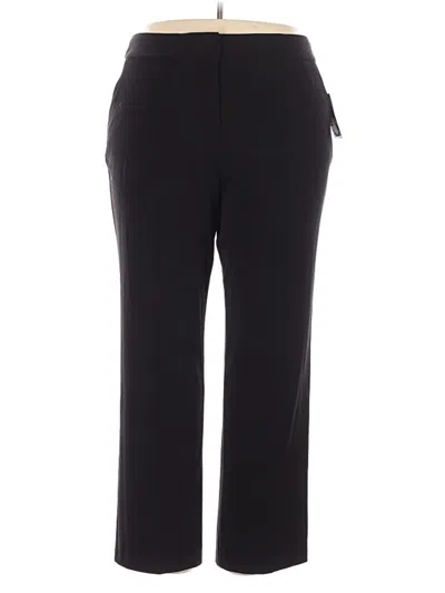 Pre-owned Investments Dress Pants In Black