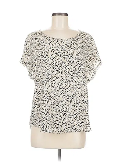 Pre-owned Banana Republic Short Sleeve T-shirt In White