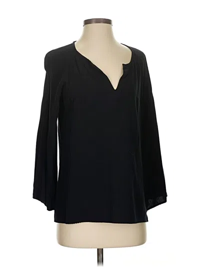 Pre-owned Scotch & Soda 3/4 Sleeve Blouse In Black