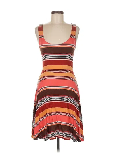 Pre-owned American Rag Cie Casual Dress In Brown