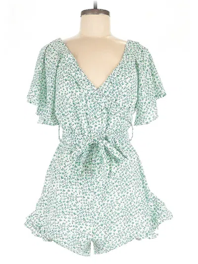 Pre-owned Hyfve Romper In Green
