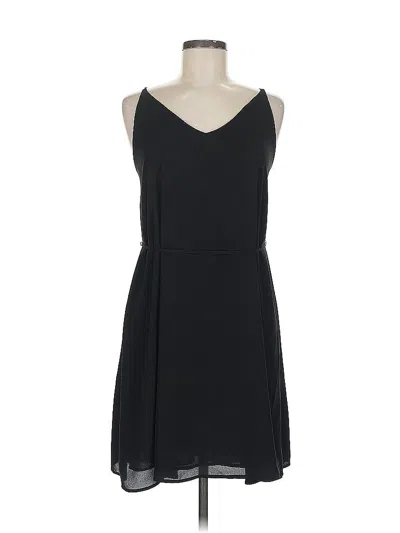 Pre-owned Ann Taylor Loft Casual Dress In Black