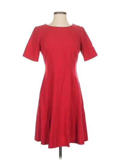 Pre-owned Tahari By Asl Casual Dress In Red