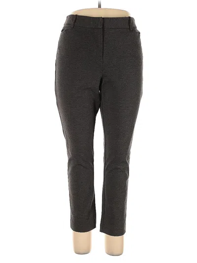 Pre-owned Liz Claiborne Casual Pants In Gray