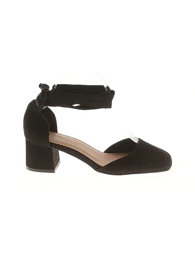 Pre-owned Asos Design Heels In Black