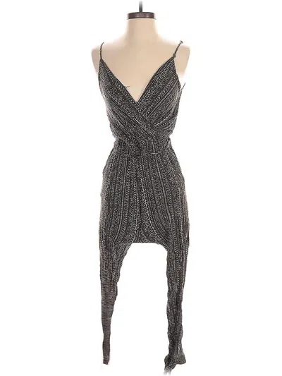 Pre-owned Dress Forum Romper In Gray
