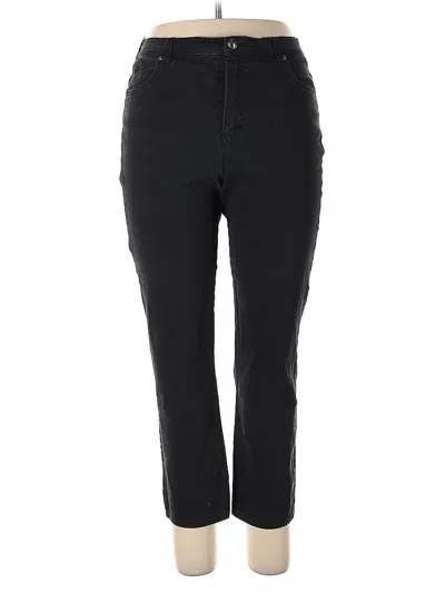Pre-owned Gloria Vanderbilt Jeggings In Black