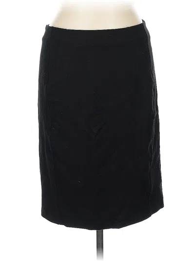 Pre-owned H&m Casual Skirt In Black
