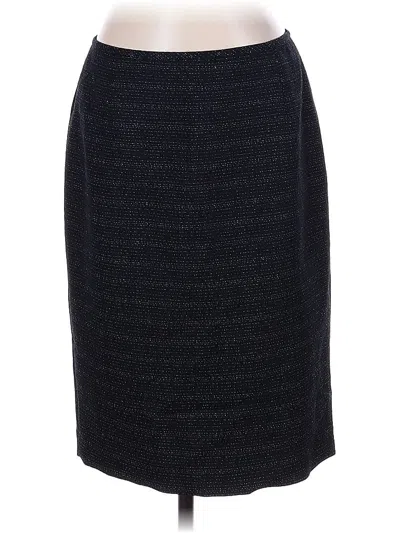 Pre-owned Le Suit Formal Skirt In Blue