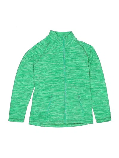 Pre-owned Mountain Warehouse Kids' Cardigan Sweater In Green